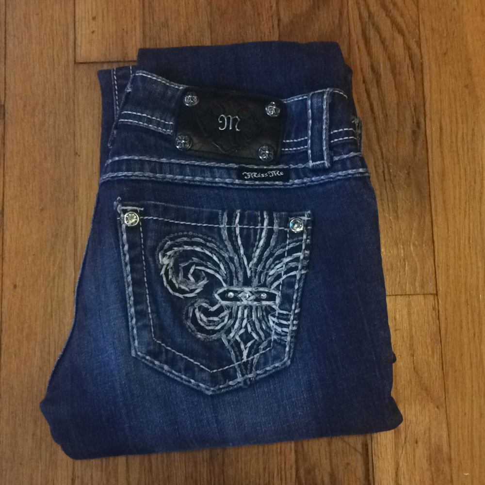 Miss Me Women's Blue Boot Cut Jeans